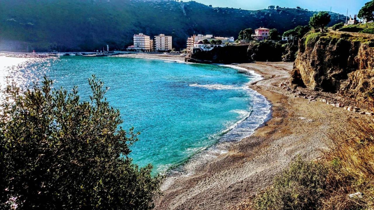 Caseta De Pescadors A Les Cales De Colera, 2ª Linea De Mar מראה חיצוני תמונה